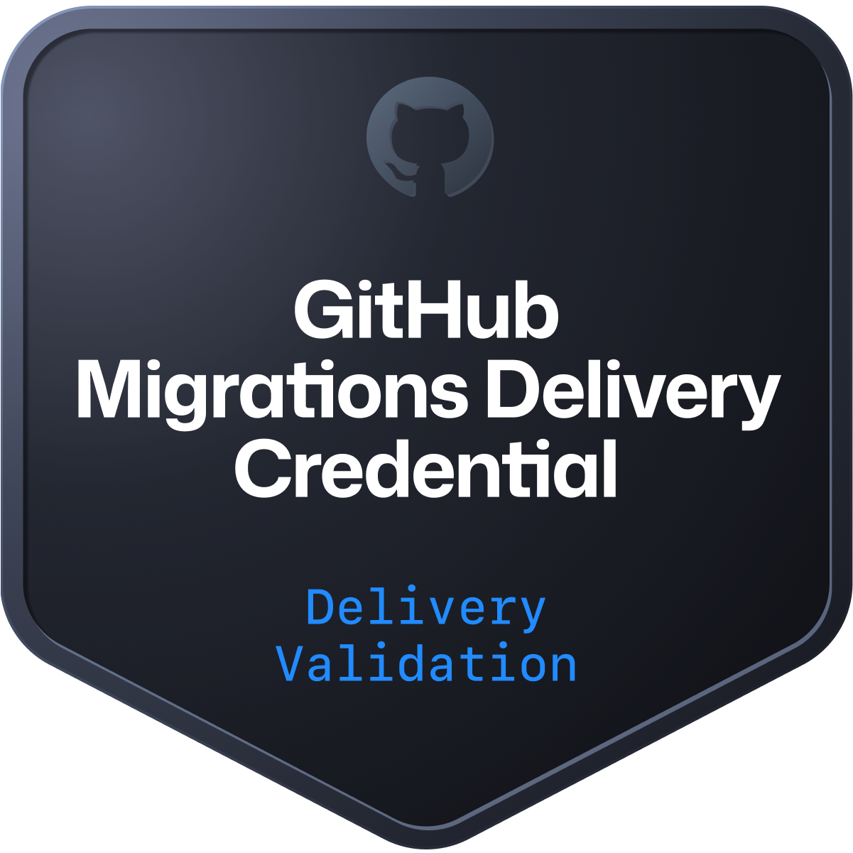 GitHub Migrations Partner Delivery Credential