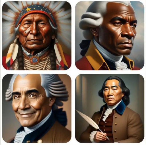 AI-generated image of Founding Fathers more accurate